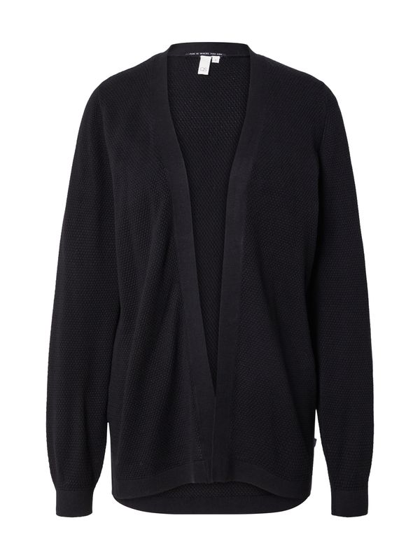 QS QS Плетена жилетка  черно