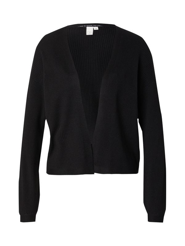 QS QS Плетена жилетка  черно