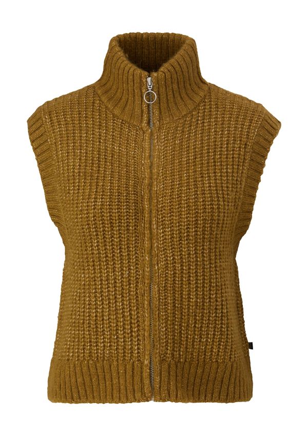 QS QS Плетена жилетка  маслина