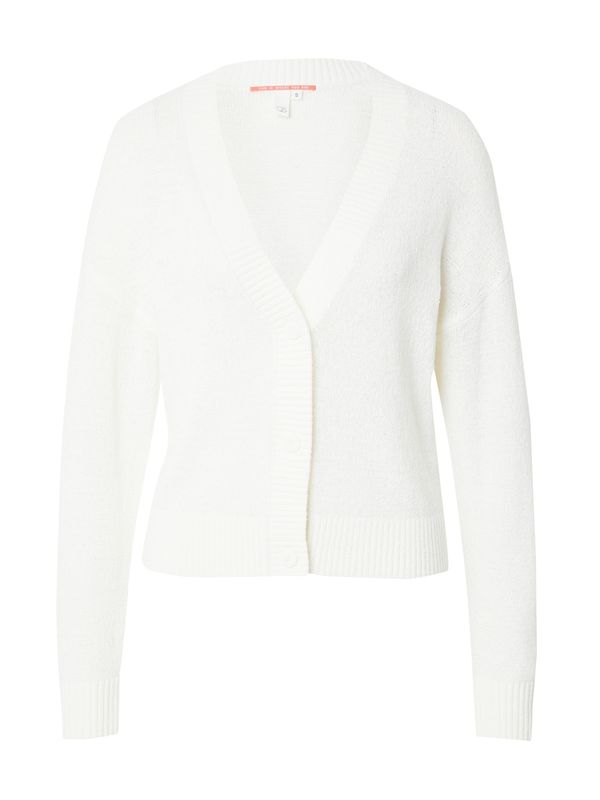 QS QS Плетена жилетка  слонова кост