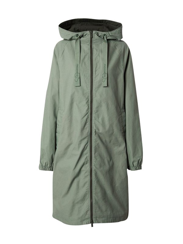 QS QS Преходно палто  зелено