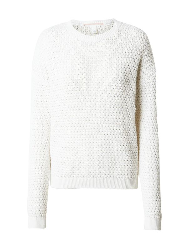 QS QS Пуловер  кремаво