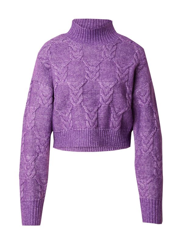 QS QS Пуловер  лилав меланж