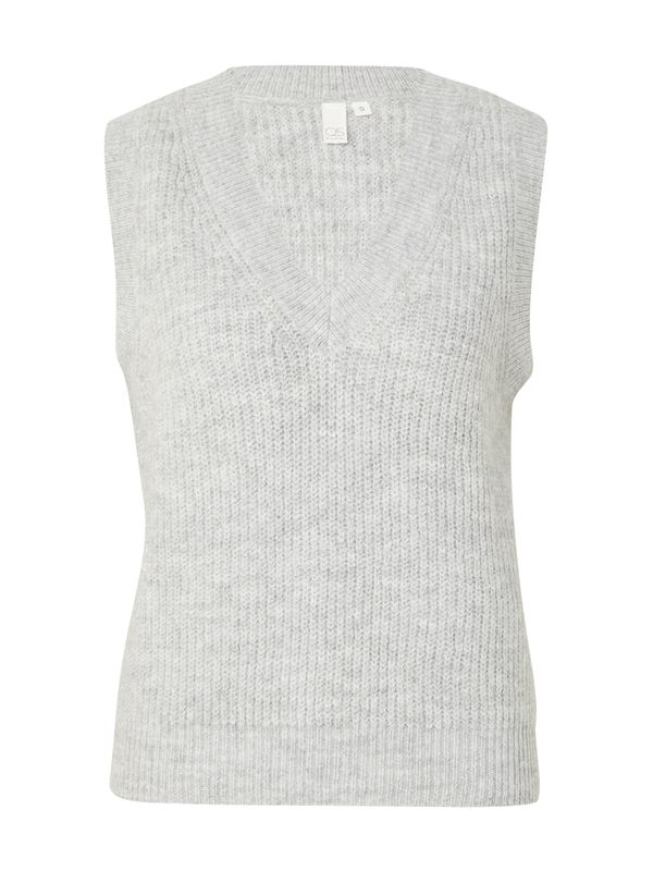 QS QS Пуловер  сив меланж