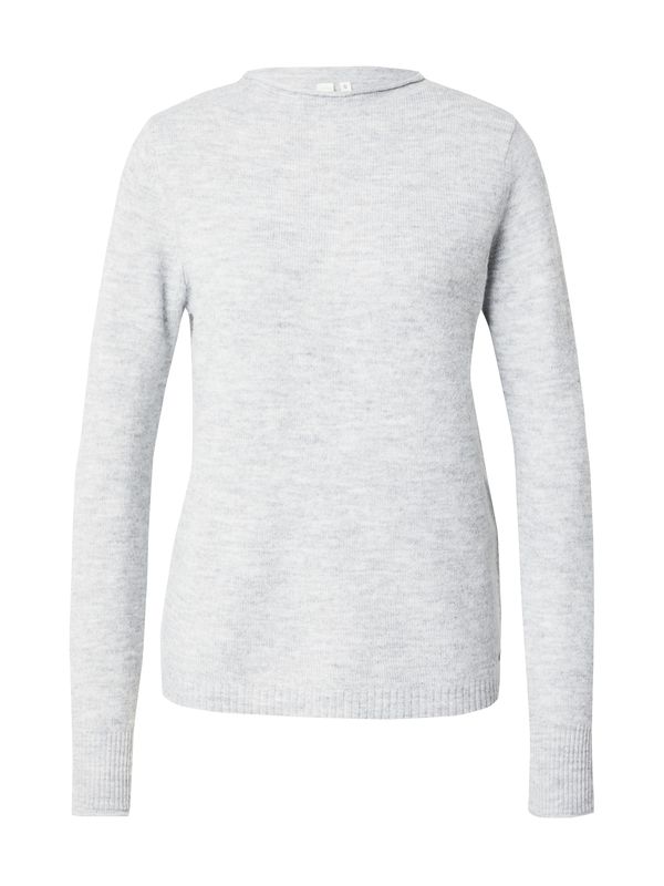 QS QS Пуловер  сив меланж