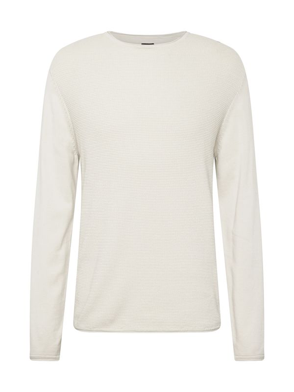 QS QS Пуловер  сиво-бежово