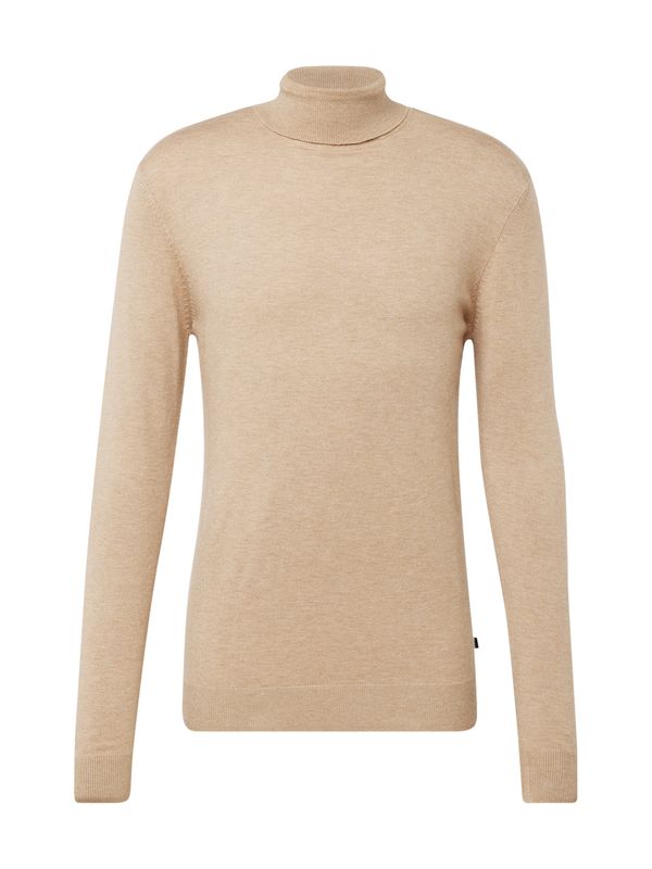 QS QS Пуловер  светлокафяво