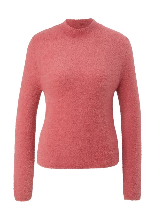 QS QS Пуловер  тъмно коралово