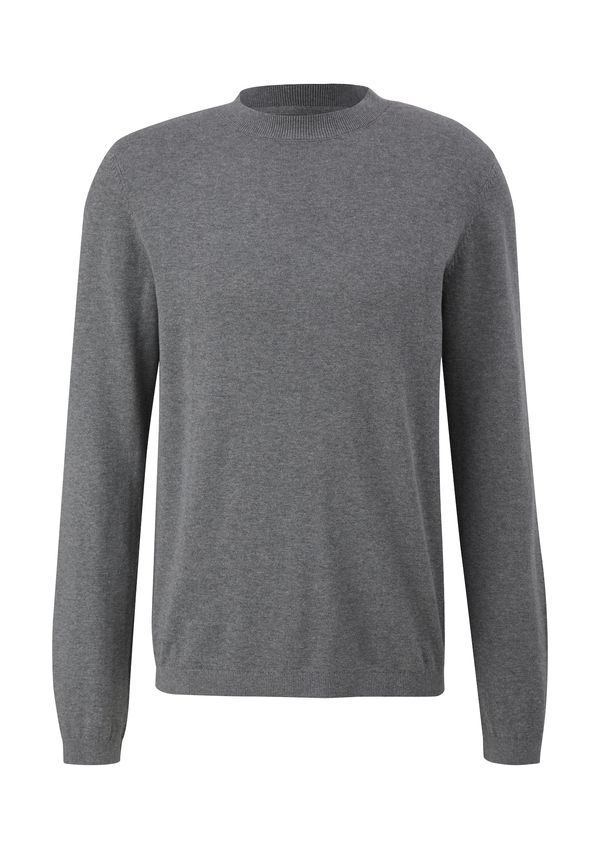 QS QS Пуловер  тъмносиво