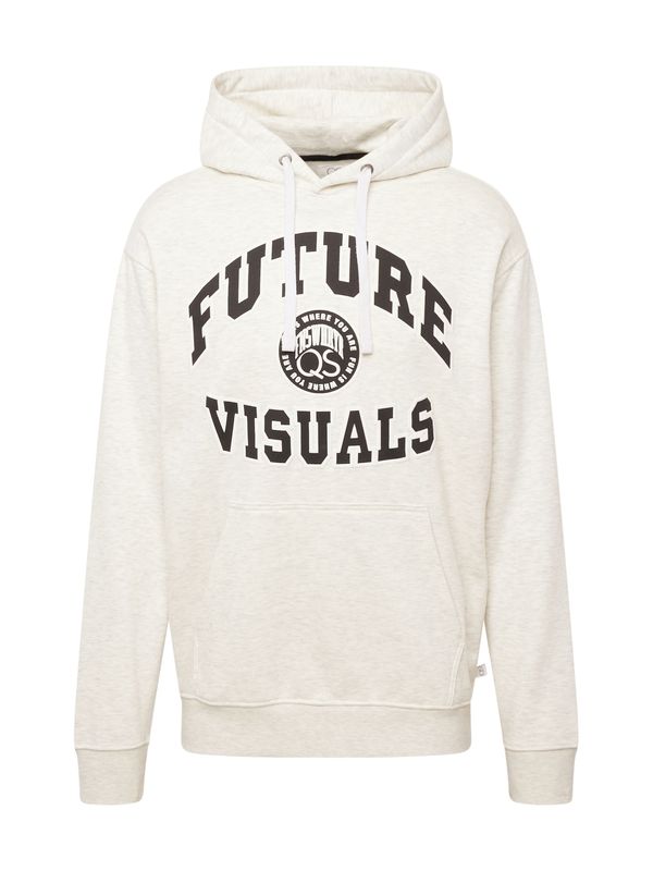 QS QS Суичър  черно / бяло