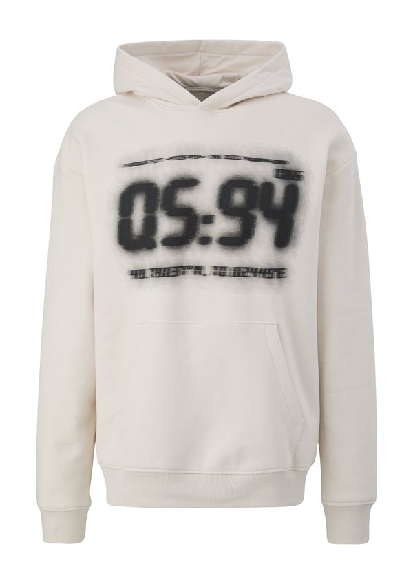 QS QS Суичър  черно / мръсно бяло