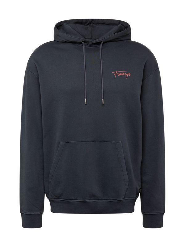 QS QS Суичър  сиво / антрацитно черно / карминено червено / бяло