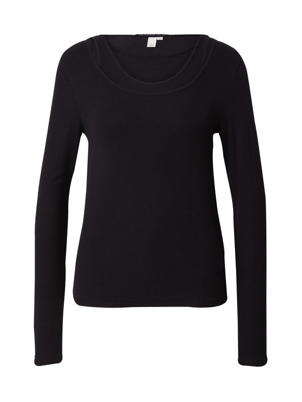 QS QS Тениска  черно