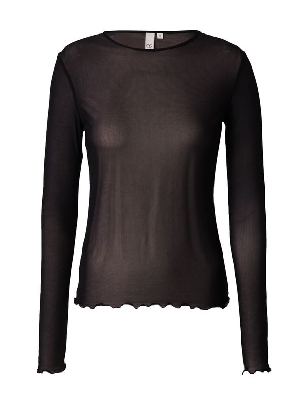 QS QS Тениска  черно