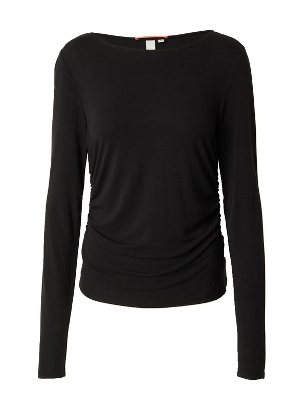 QS QS Тениска  черно