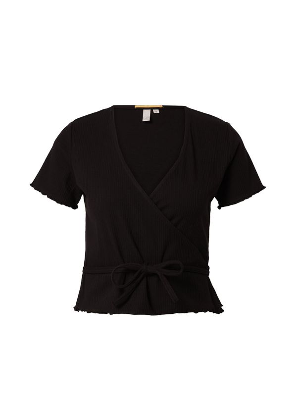 QS QS Тениска  черно