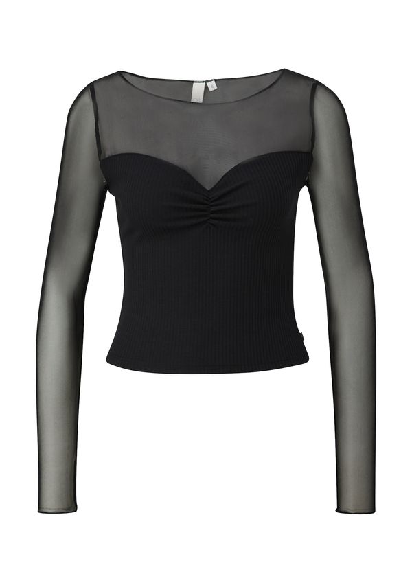 QS QS Тениска  черно