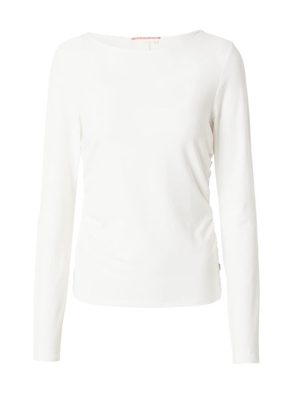 QS QS Тениска  екрю