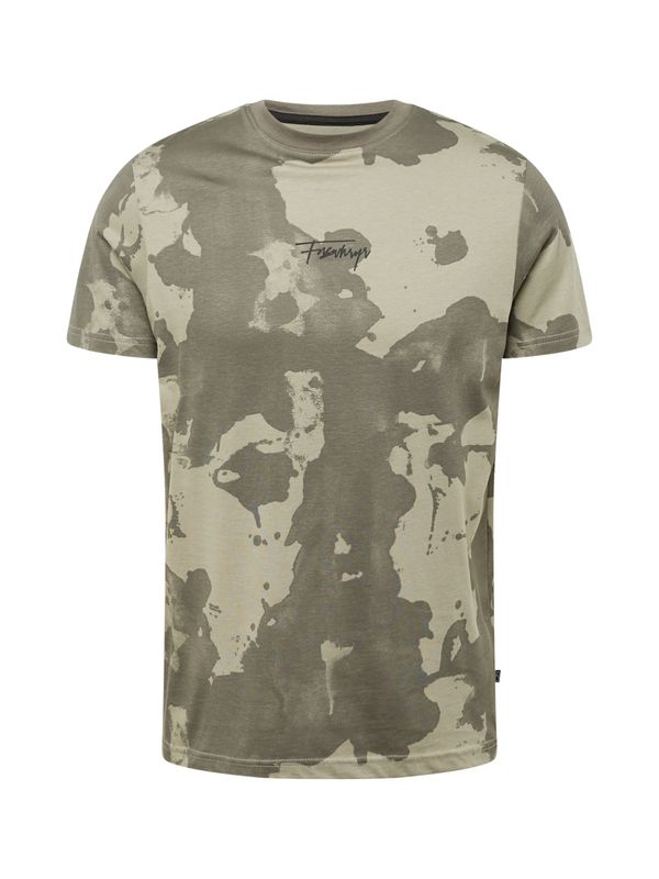 QS QS Тениска  каки / маслина / черно