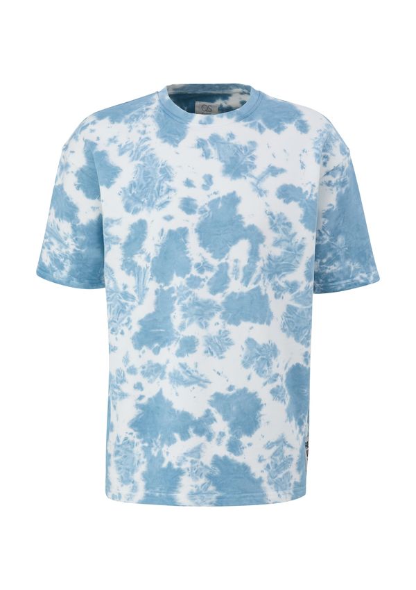 QS QS Тениска  синьо / бяло