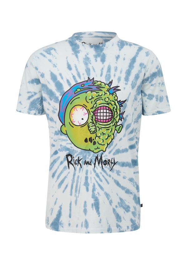 QS QS Тениска  синьо / жълто / зелено / бяло