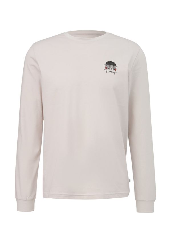 QS QS Тениска  светлосиво / лилав / светлочервено / черно