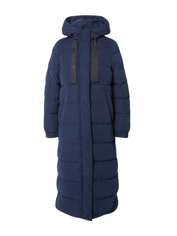 QS QS Зимно палто  нейви синьо