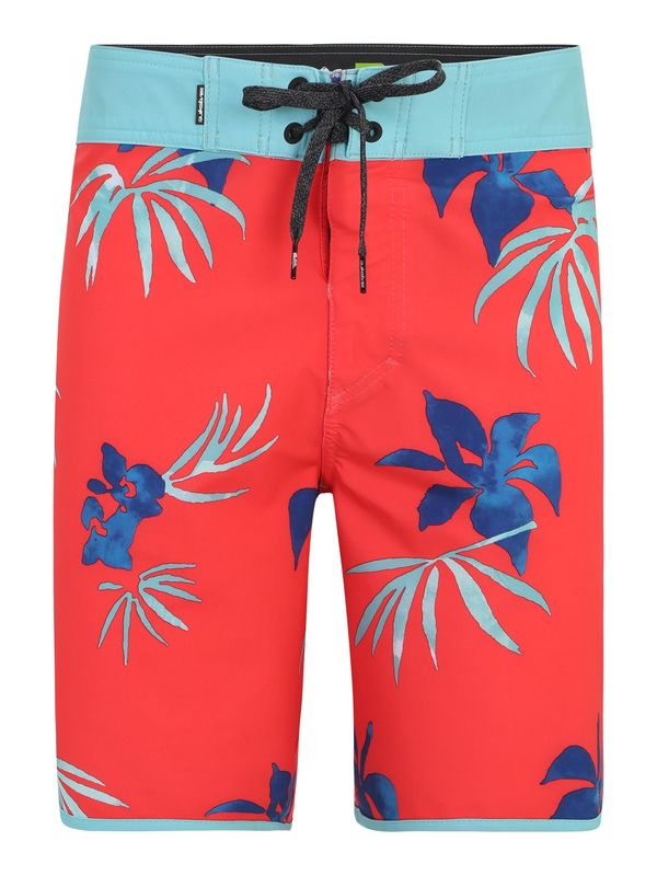 QUIKSILVER QUIKSILVER Борд шорти 'SCALLOP 18'  ултрамарин синьо / светлосиньо / тъмносиво / ярко червено