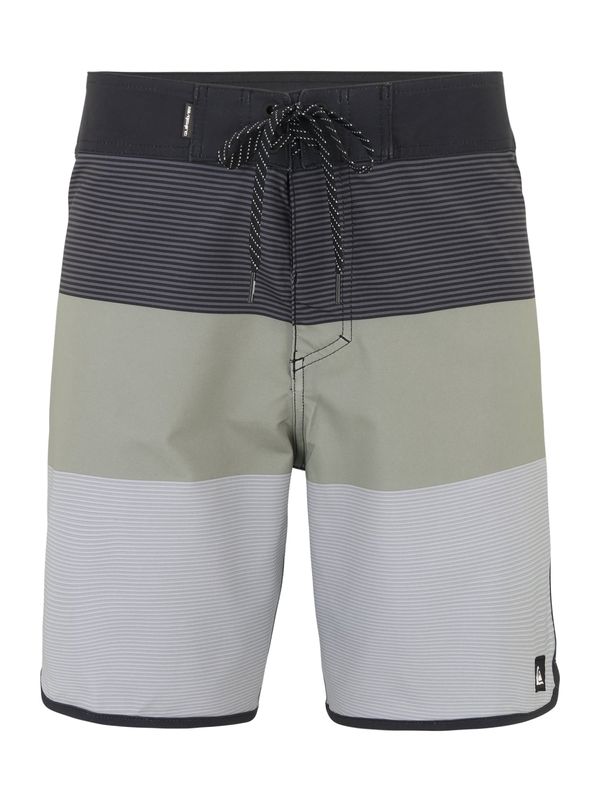 QUIKSILVER QUIKSILVER Борд шорти 'SURFSILK TIJUANA 18'  сиво / зелено / черно / бяло
