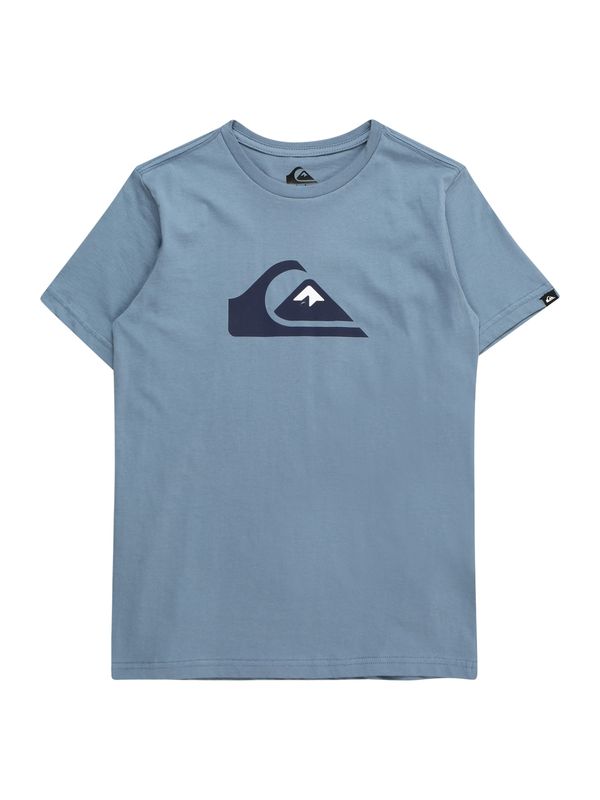 QUIKSILVER QUIKSILVER Функционална тениска  нейви синьо / опал / бяло