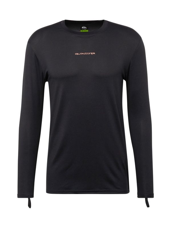 QUIKSILVER QUIKSILVER Функционална тениска  тюркоазен / кайсия / черно