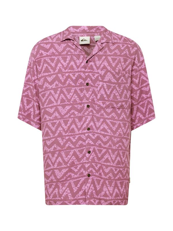 QUIKSILVER QUIKSILVER Риза 'BOGFOLD'  слива / бледоморав