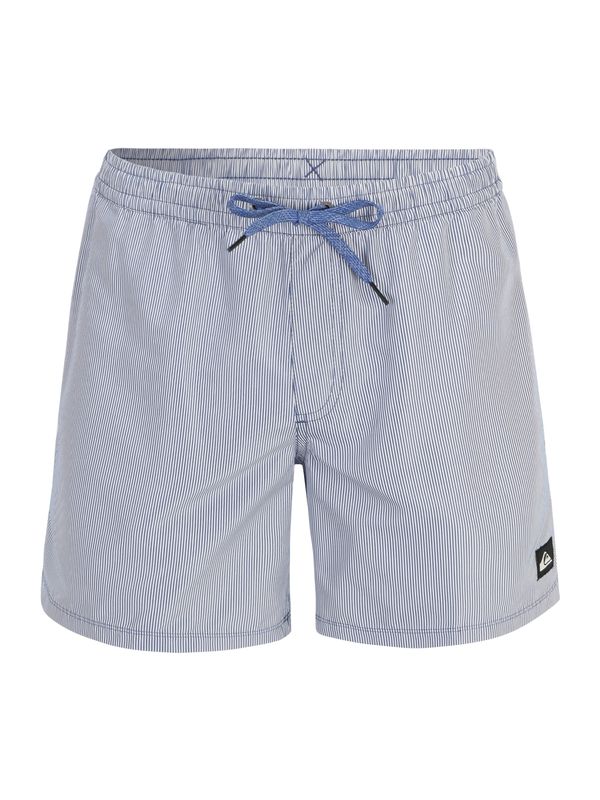 QUIKSILVER QUIKSILVER Шорти за плуване 'DELUXE'  сапфирено синьо / черно / бяло