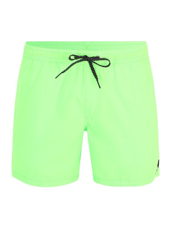 QUIKSILVER QUIKSILVER Шорти за плуване 'Solid 15'  неоново зелено / черно