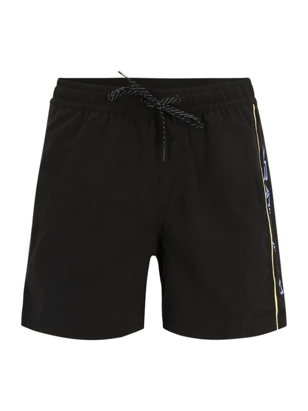 QUIKSILVER QUIKSILVER Шорти за плуване 'VERT'  светлосиньо / пастелно жълто / черно