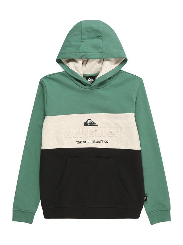 QUIKSILVER QUIKSILVER Спортен блузон  бежово меланж / циан / черно