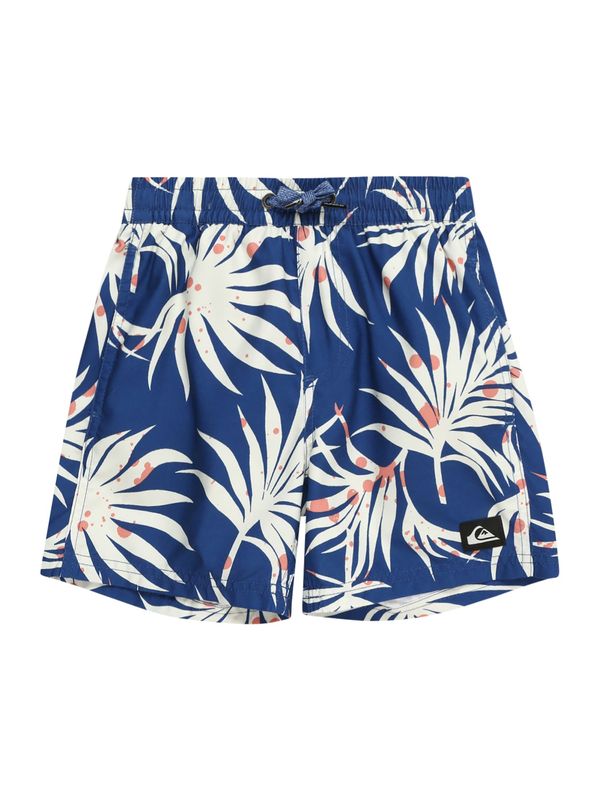 QUIKSILVER QUIKSILVER Спортна плажна мода 'EVERYDAY'  нейви синьо / оранжево / бяло