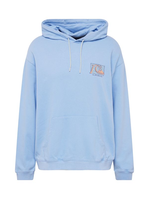 QUIKSILVER QUIKSILVER Суичър 'APOG HERITAGE'  светлосиньо / кайсия / бяло