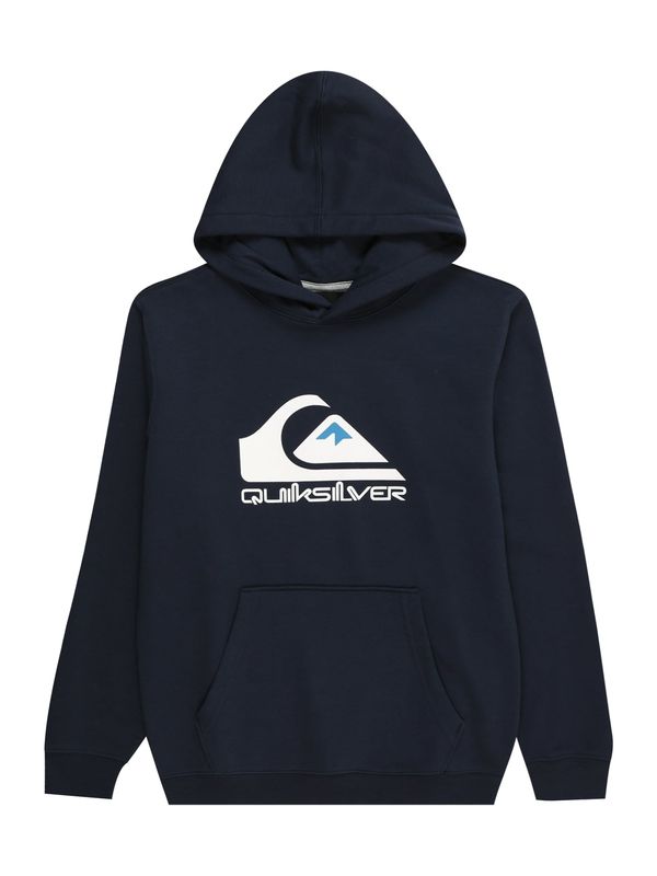 QUIKSILVER QUIKSILVER Суичър  тъмносиньо / бяло