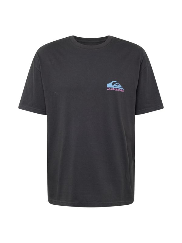 QUIKSILVER QUIKSILVER Тениска 'Take Us'  синьо / антрацитно черно / еосин