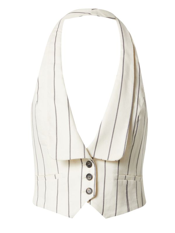 RÆRE by Lorena Rae RÆRE by Lorena Rae Мъжка елек за костюм 'Bryna'  черно / бяло