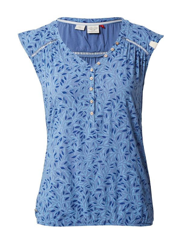 Ragwear Ragwear Блуза 'SALTTY'  синя тинтява / гълъбово синьо / светлосиньо