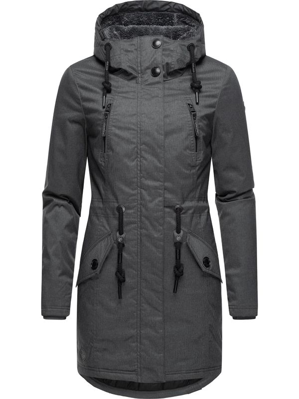 Ragwear Ragwear Функционално палто 'Elsie'  антрацитно черно