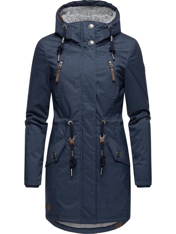 Ragwear Ragwear Функционално палто 'Elsie'  нейви синьо / кафяво