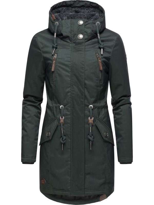 Ragwear Ragwear Функционално палто 'Elsie'  зелено / тъмнозелено