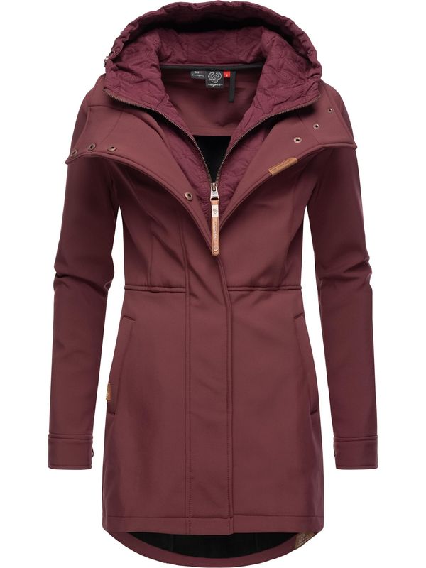 Ragwear Ragwear Функционално палто 'Ybela'  винено червено