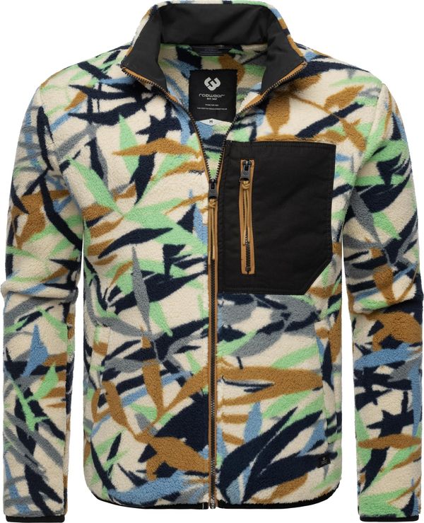 Ragwear Ragwear Функционално поларено яке  бежово / ръждиво кафяво / мента / черно