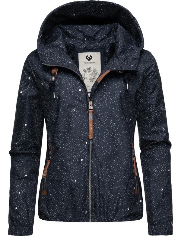 Ragwear Ragwear Функционално яке 'Darow'  нощно синьо / бяло