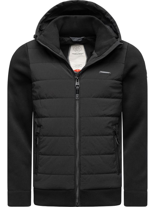 Ragwear Ragwear Функционално яке 'Doryan'  черно / бяло