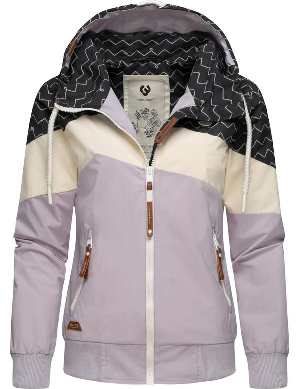 Ragwear Ragwear Функционално яке 'Nuggie'  бежово / нейви синьо / лилав